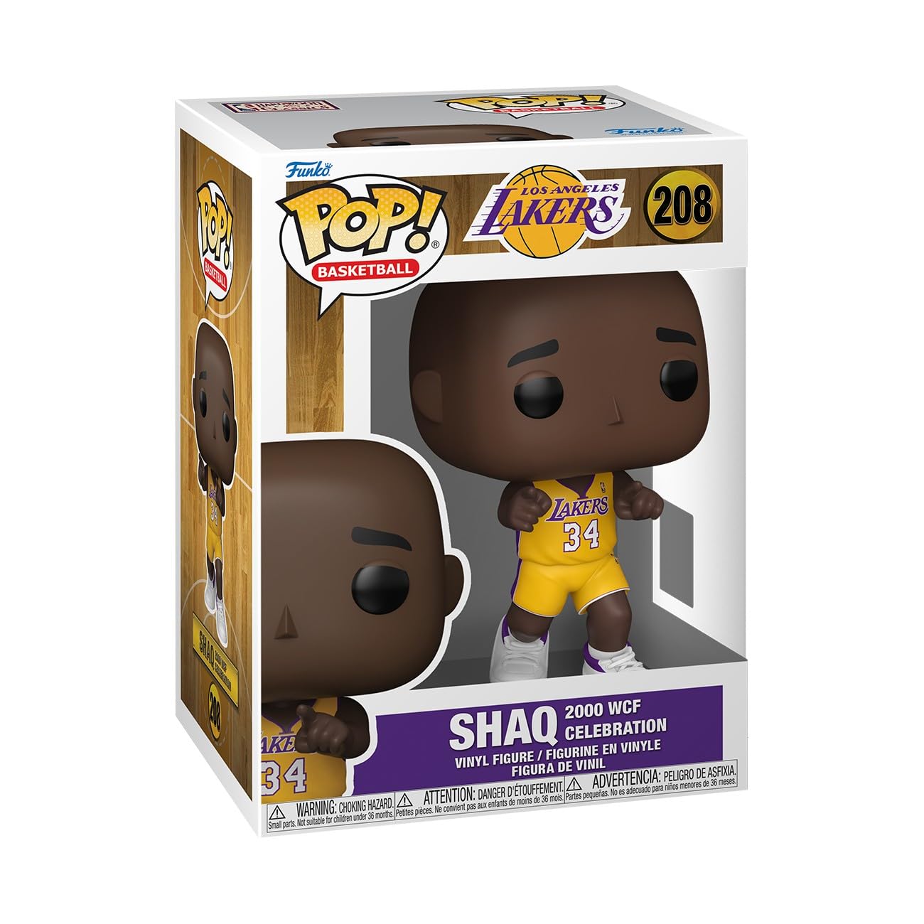 Funko Pop! Basketball : Los Angeles Lakers : Shaq #208 2000 WCF Celebration