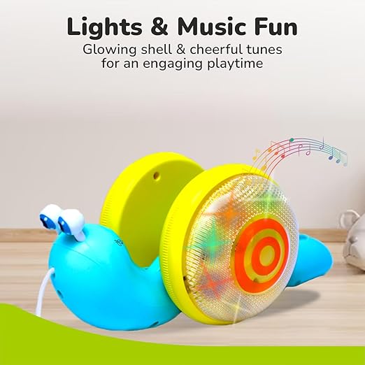 R for Rabbit Snail Tune ( Blue Yellow )