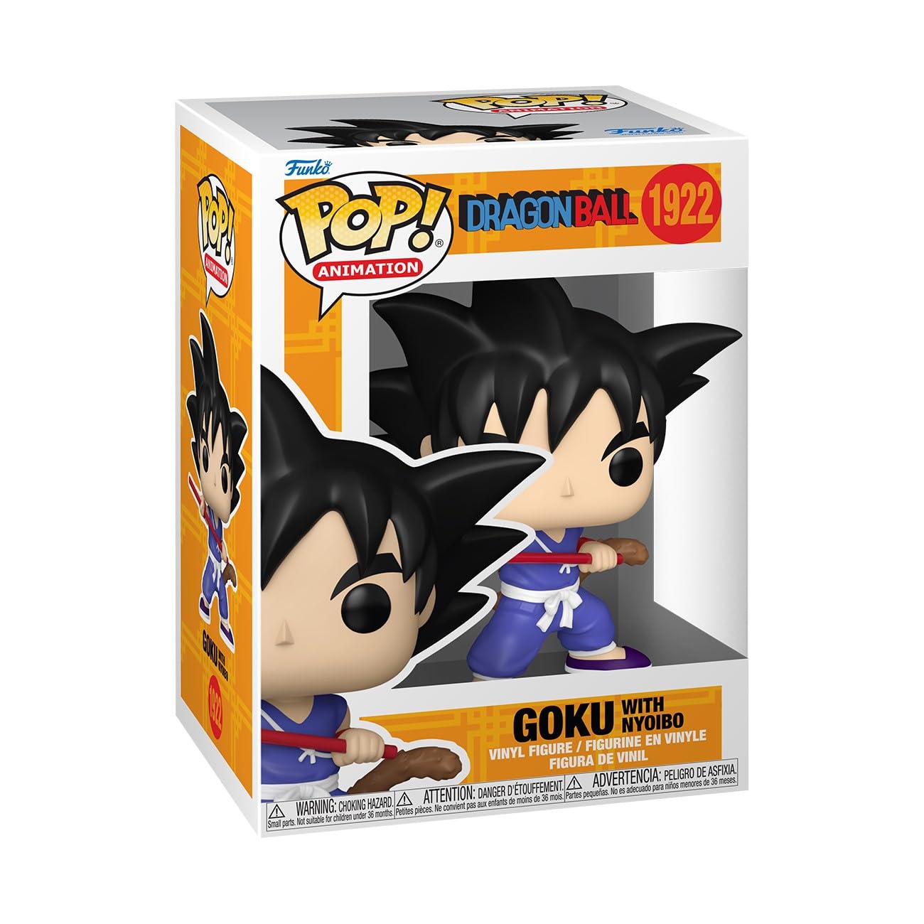 Funko Pop! Animation : Dragon Ball : Goku With Nyoibo #1922