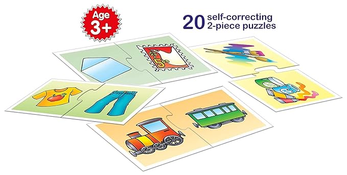 Frank What Goes Together? 20 Self-Correcting Two-Piece Puzzles