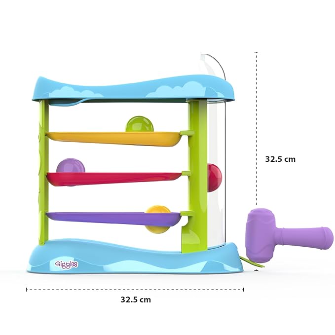Funskool Giggles Bash & Pop Slide Tower