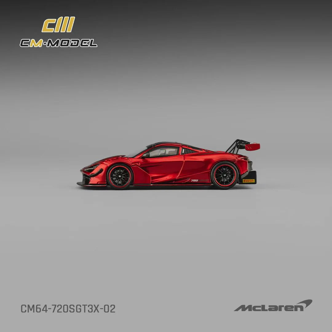 CM Model 1/64 McLaren 720S GT3X With Acrylic Case