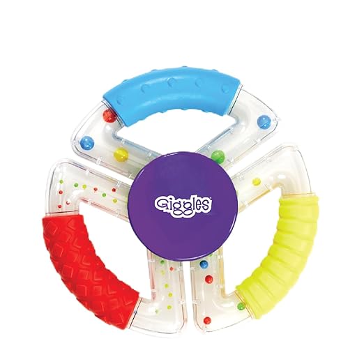 Funskool Giggles Sensory Rattle Trio