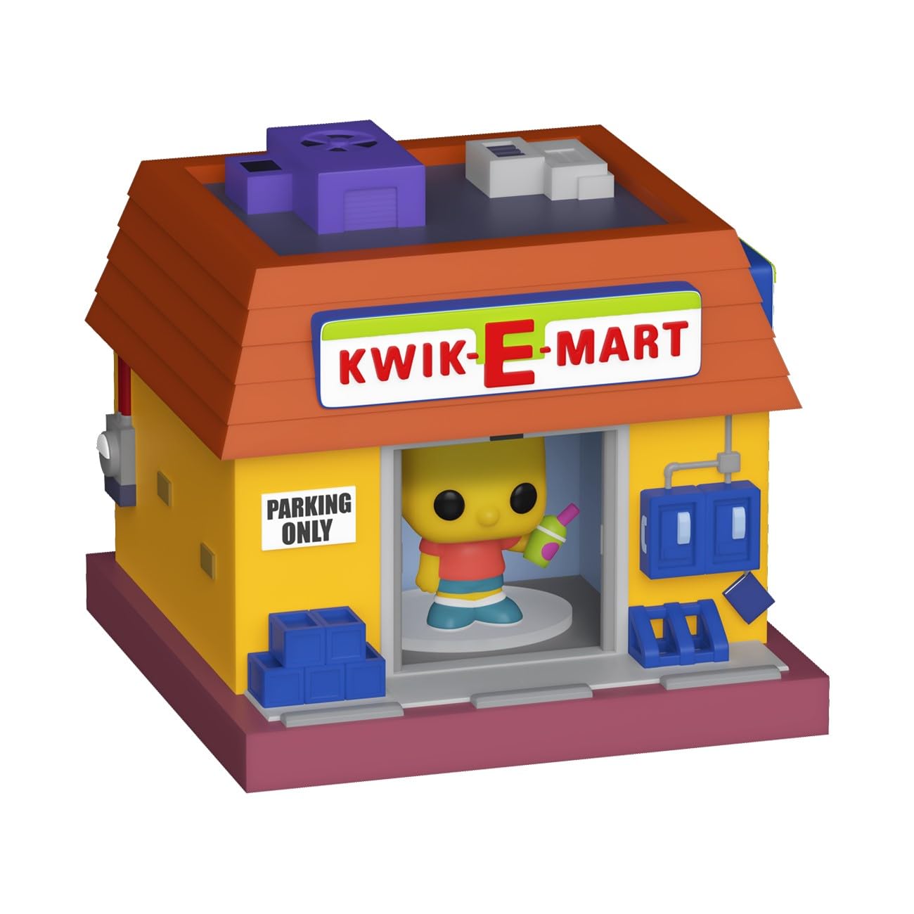 Funko Bitty Pop! Town : The Simpsons - Bart Simpson and KWIK-E-Mart