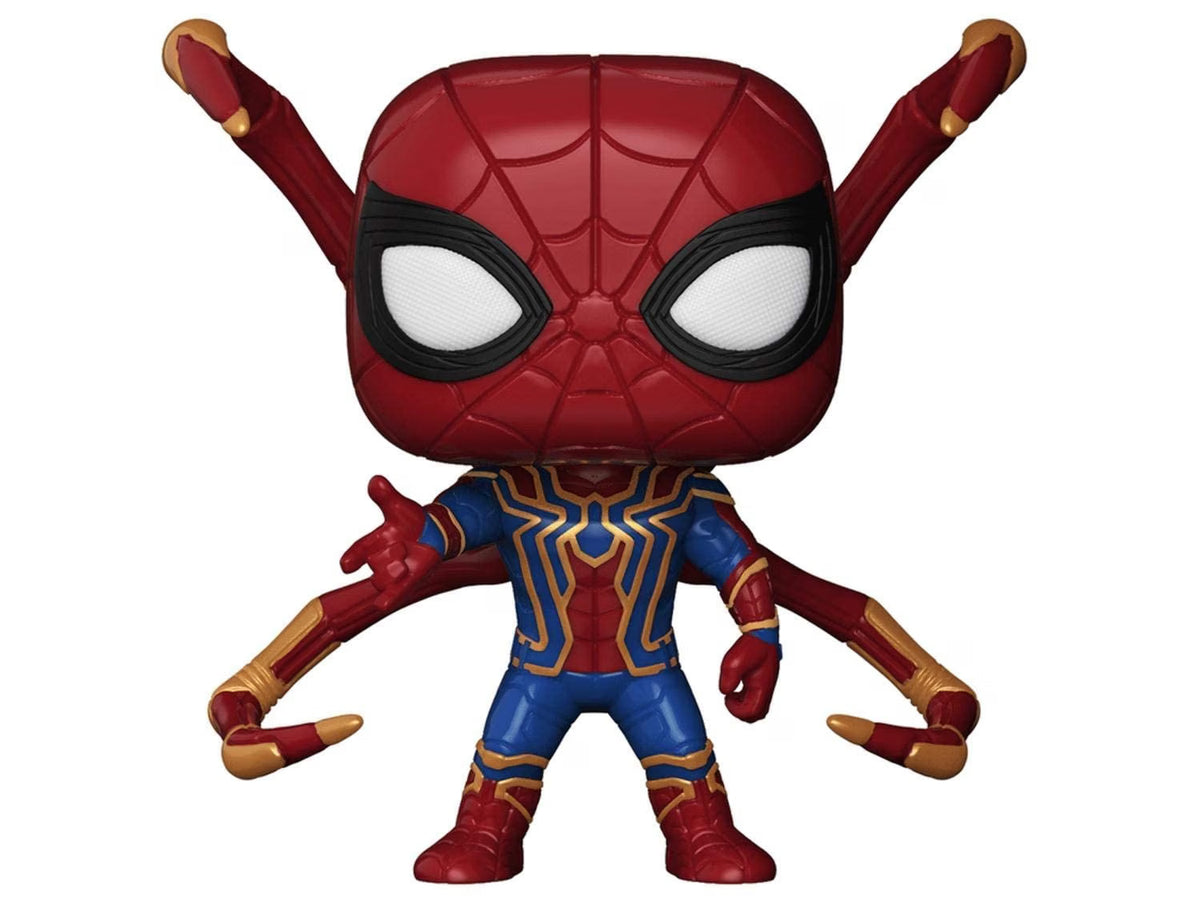 Funko Pop! Avengers Infinity War : Iron Spider #300 With Soft Protector Case