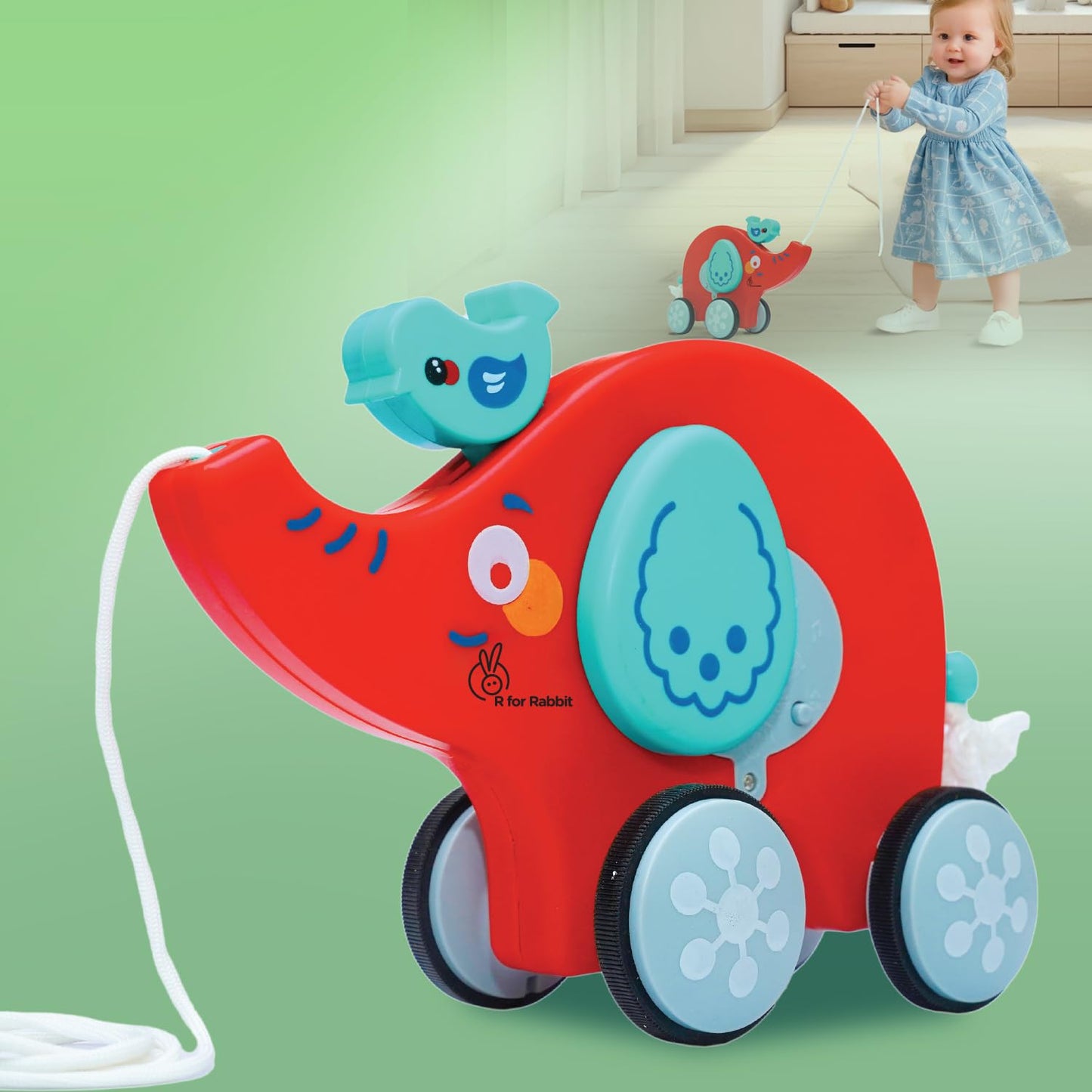 R For Rabbit Trunky ( Red )