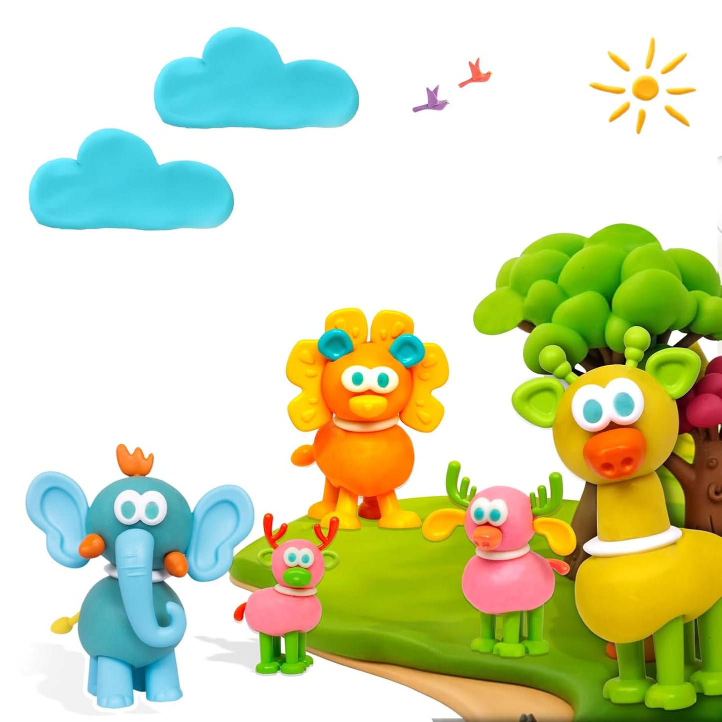 Funskool Fun Dough Jungle Friends