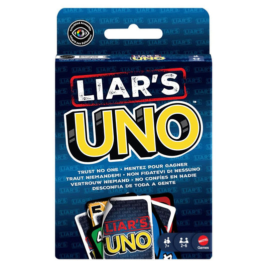 Mattel Games Liar's UNO Card Game