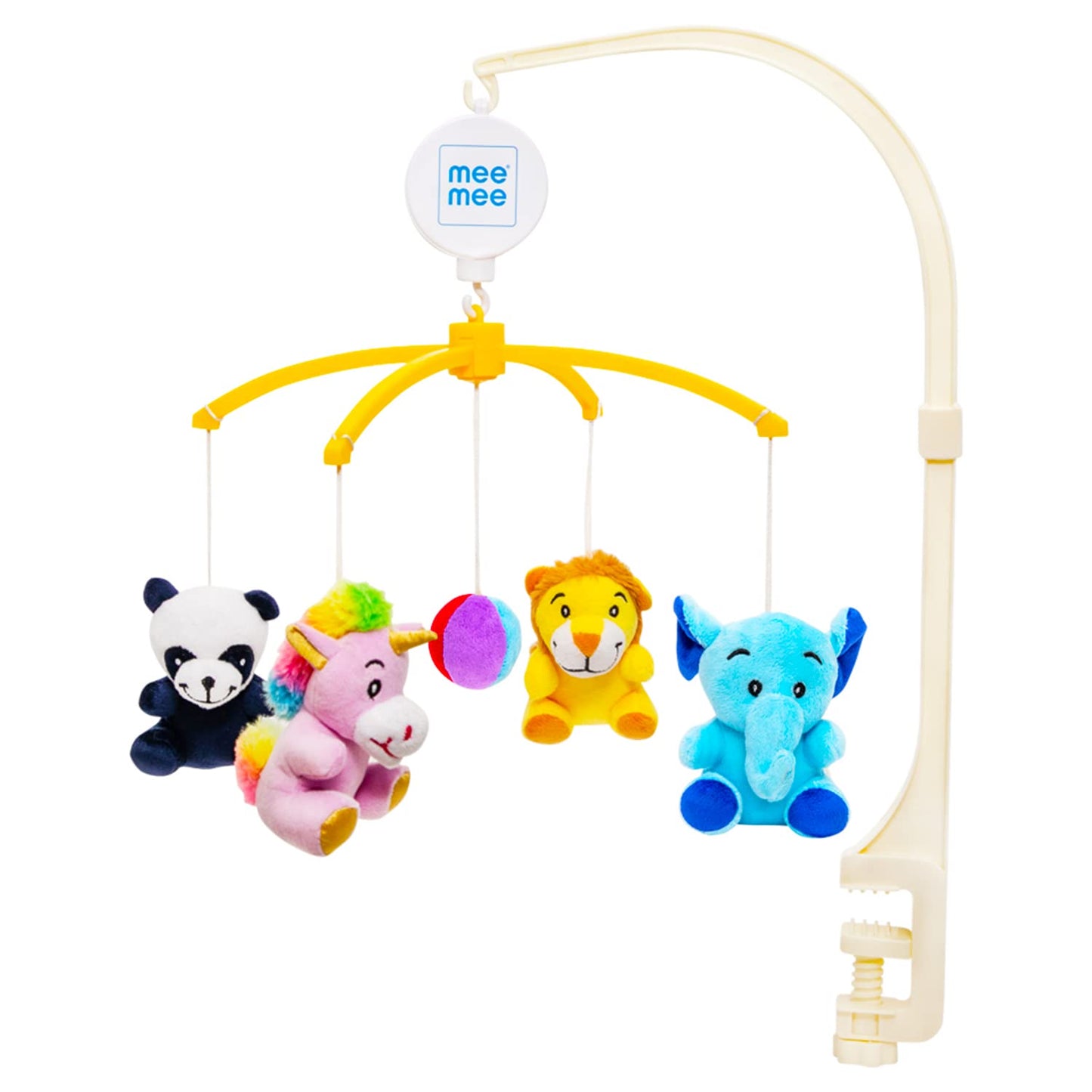 Mee Mee Musical Animal Cot Mobile (4-Toy Safari Theme)