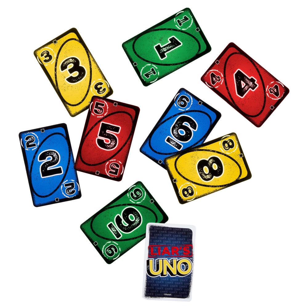 Mattel Games Liar's UNO Card Game