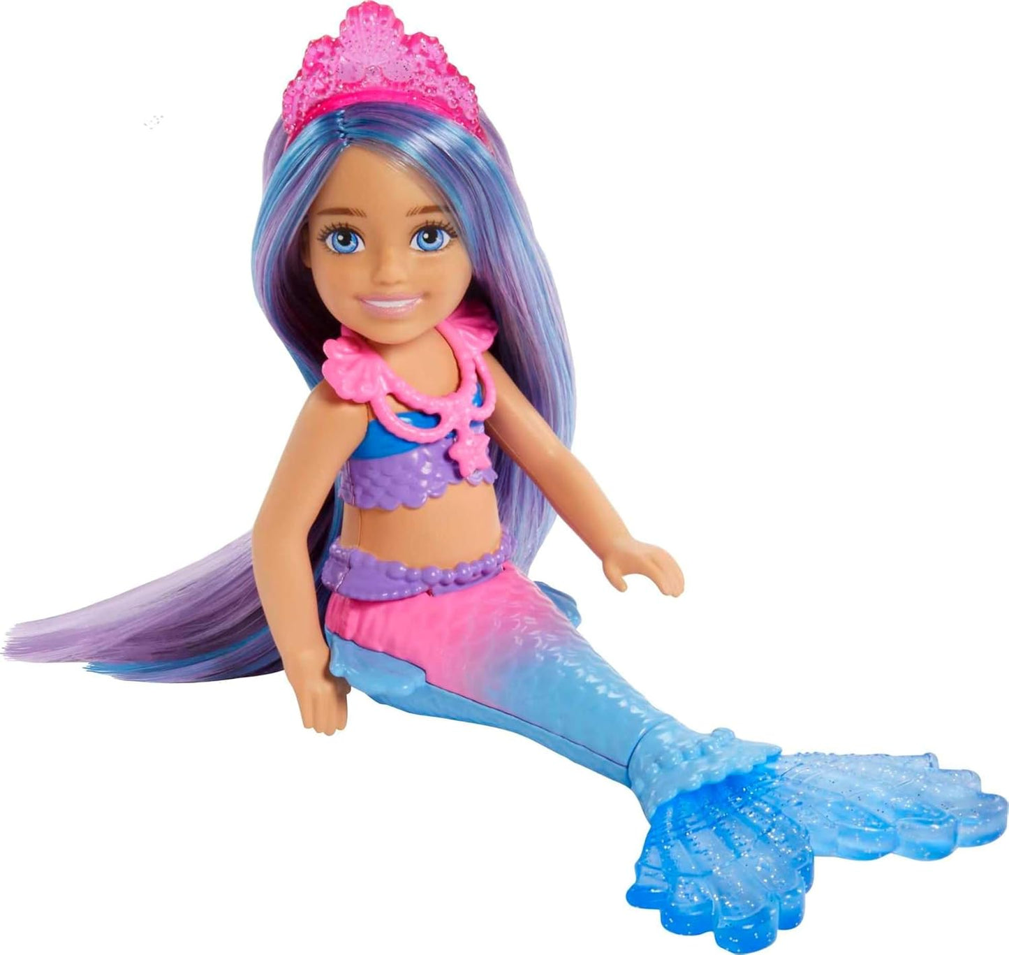 Barbie Mermaid Power Chelsea Mermaid Doll With 2 Pets & Accessories