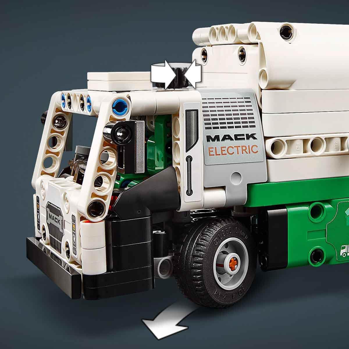 Lego Technic Mack LR Electric Garbage Truck #42167