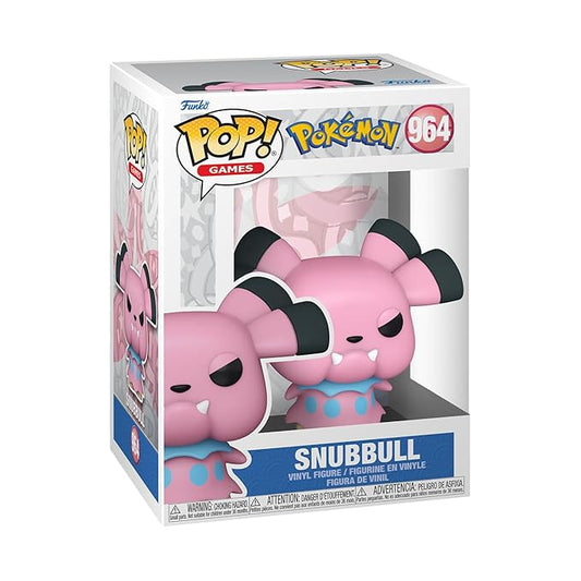 Funko Pop! Games : Pokemon : Snubbul #964 With Soft Protector Case