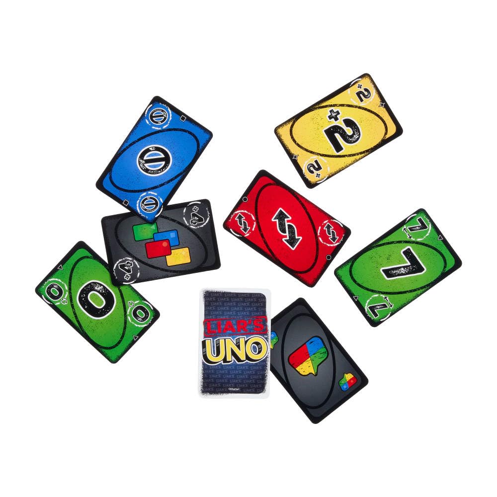 Mattel Games Liar's UNO Card Game