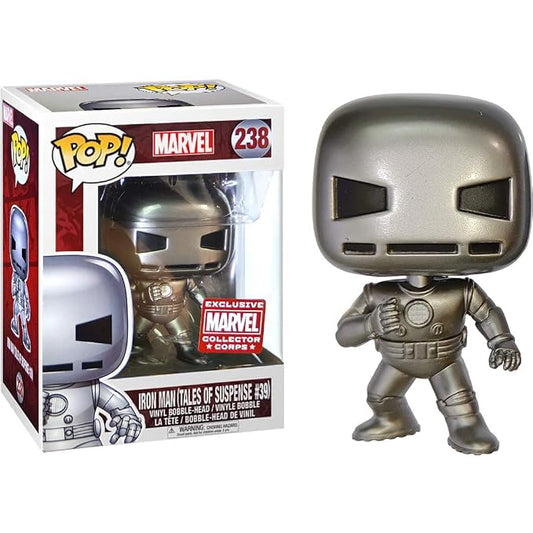 Funko Pop! Marvel : Iron Man ( Tales Of Suspense #39 ) Exclusive Marvel Collector Corps #238 With Soft Protector Case
