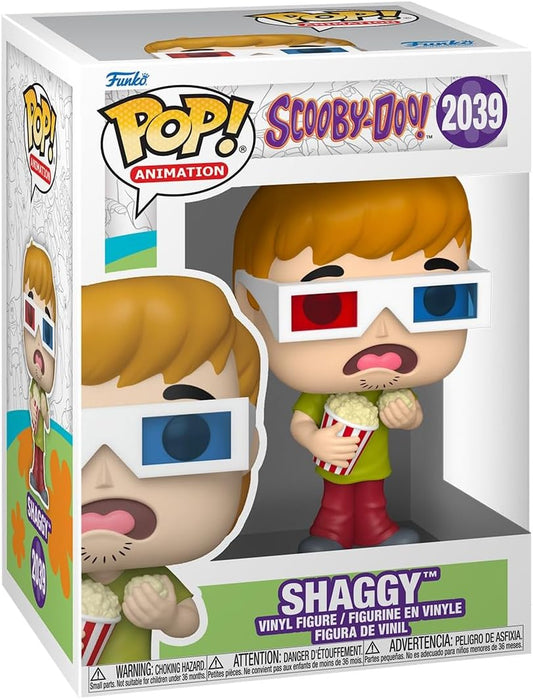 Funko Pop! Animation : Scooby-Doo! : Shaggy #2039 With Soft Protector Case