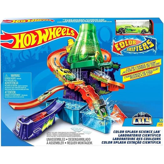 Hot Wheels Color Splash Science Lab