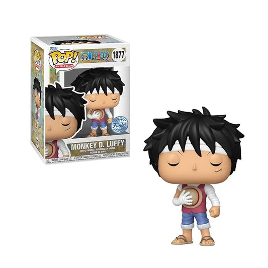 Funko Pop! Animation : One Piece : Monkey D. Luffy #1877 With Soft Protector Case