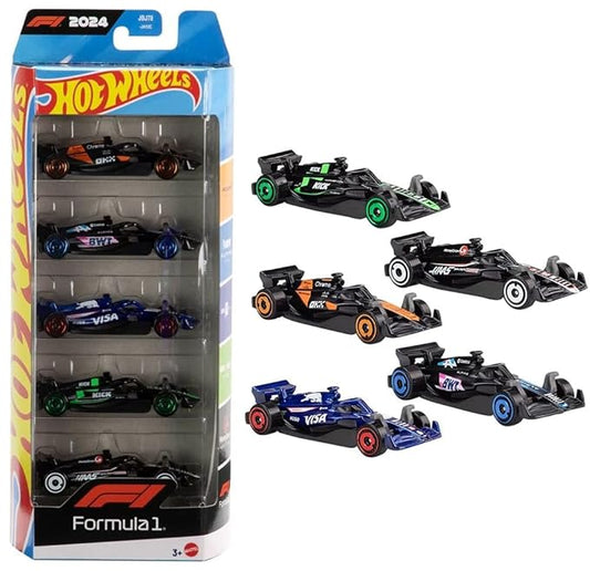 Hot Wheels Formula 1  5-Car Pack [ Imported Set ]