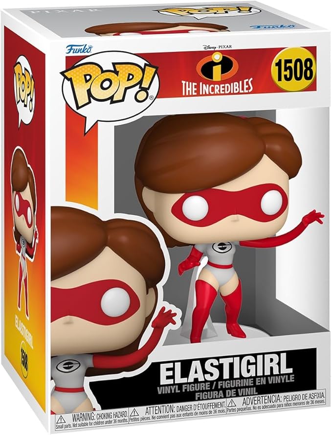 Funko Pop! The Incredibles : Elastigirl #1508 With Soft Protector Case