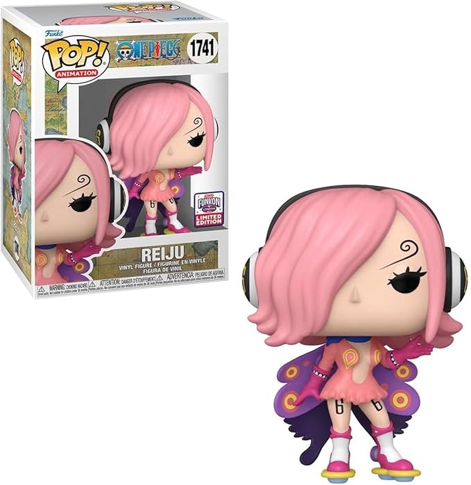 Funko Pop! Animation : One Piece - Reiju #1741 With Soft Protector Case