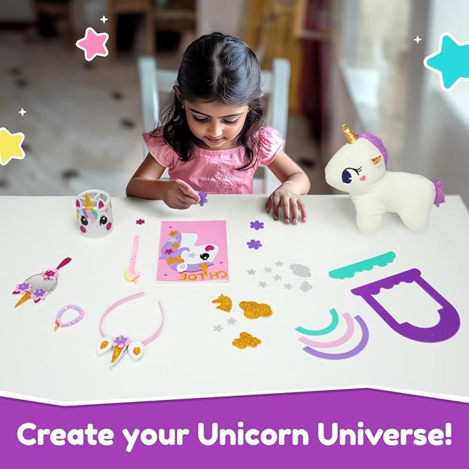 Bloomingo Unicorn Universe 6-In-1 DIY Craft Bundle