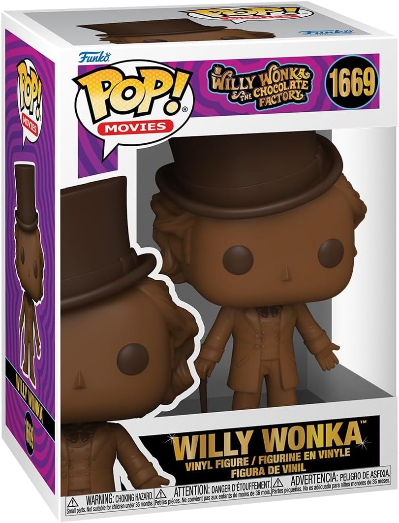 Funko Pop! Movies : Willy Wonka & The Chocolate Factory : Willy Wonka #1669 With Soft Protector Case