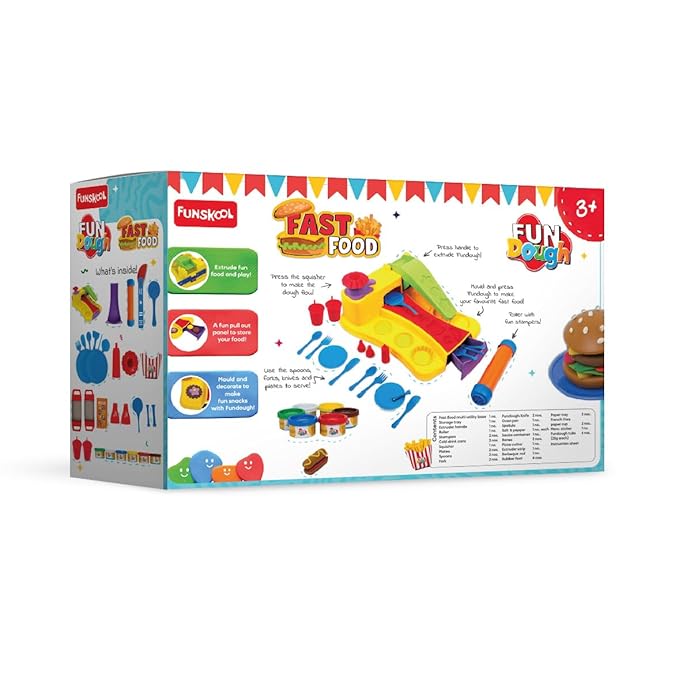 Funskool Fun Dough Fast Food Set