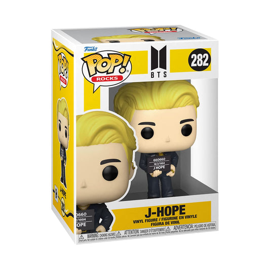 Funko Pop! Rocks : BTS : J-Hope #282 With Soft Protector Case