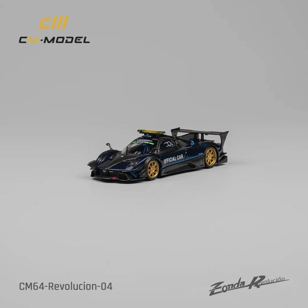 CM Model 1/64 Pagani Zonda Revolucion Safety Car With Acrylic Case