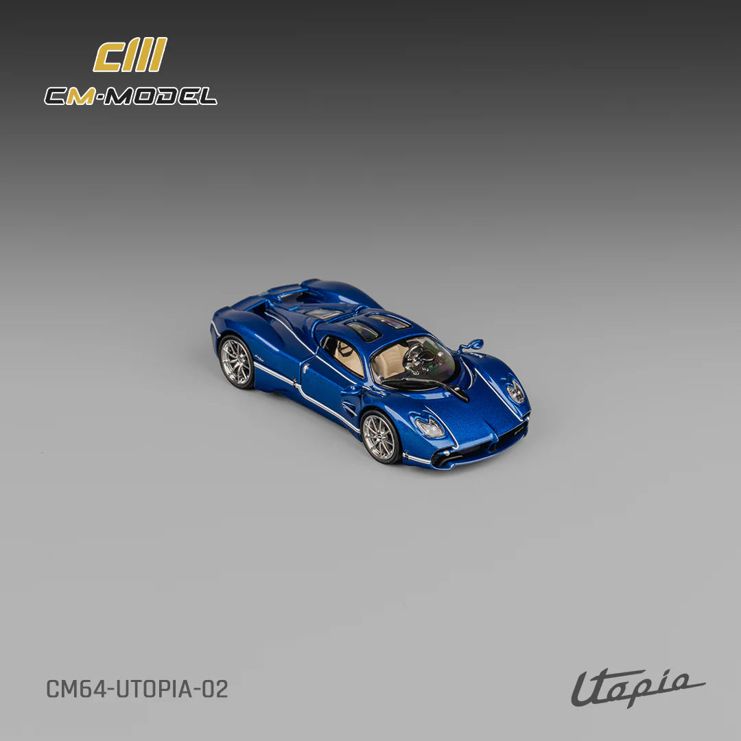 CM Model 1/64 Pagani Utopia With Acrylic Case
