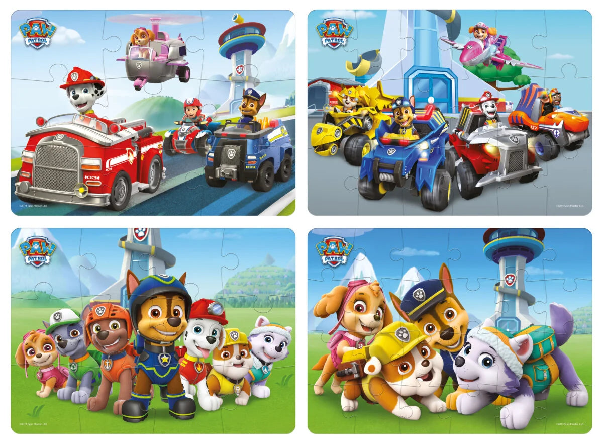 Frank Nickelodeon Paw Patrol 4 In 1 Puzzle