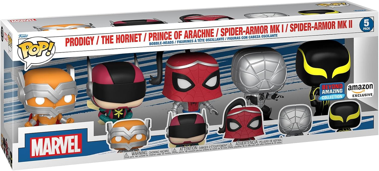 Funko Pop! Marvel : Spider-Man : Beyond Amazing 5 Pack
