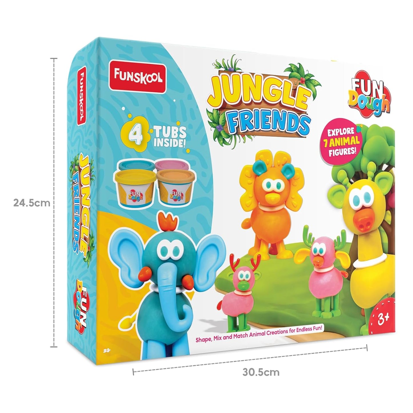 Funskool Fun Dough Jungle Friends