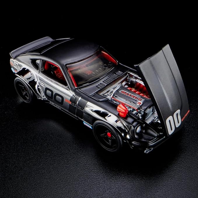 Hot Wheels Custom '72 Datsun 240Z Red Line Club Exclusive With Acrylic Case