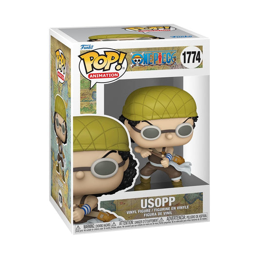 Funko Pop! Animation : One Piece : Usopp #1774 With Soft Protector Case