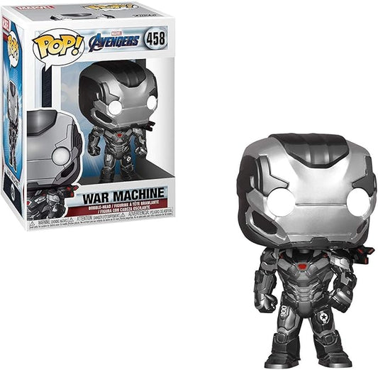 Funko Pop! Marvel Avengers : War Machine #458 With Soft Protector Case