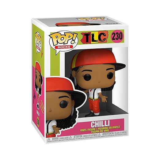 Funko Pop! Rocks : TLC - Chilli #230 With Soft Protector Case