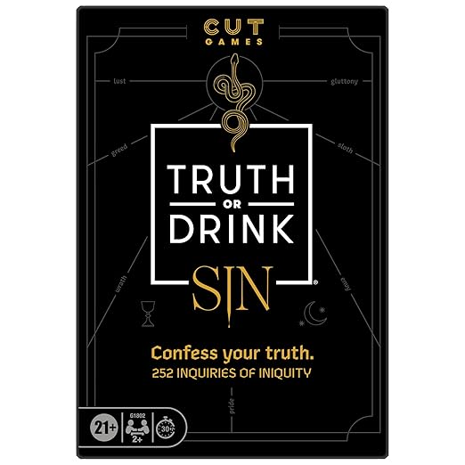 Hasbro Truth Or Drink Sin