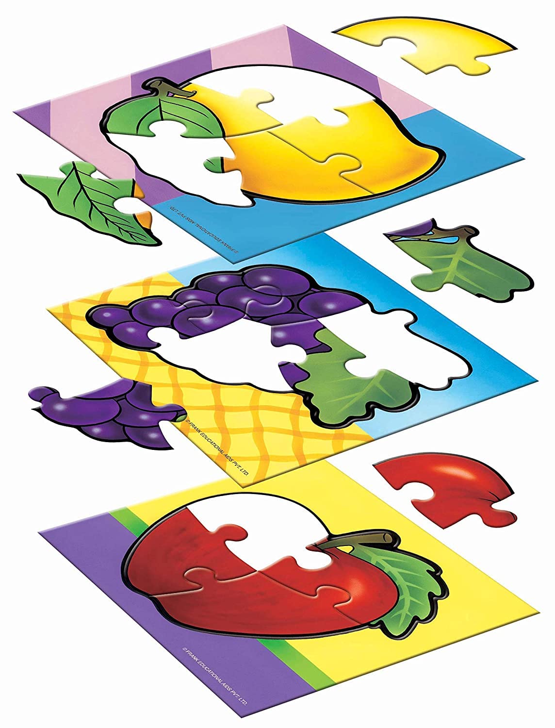 Frank Fruits Puzzle for 3 Year Old Kids and Above