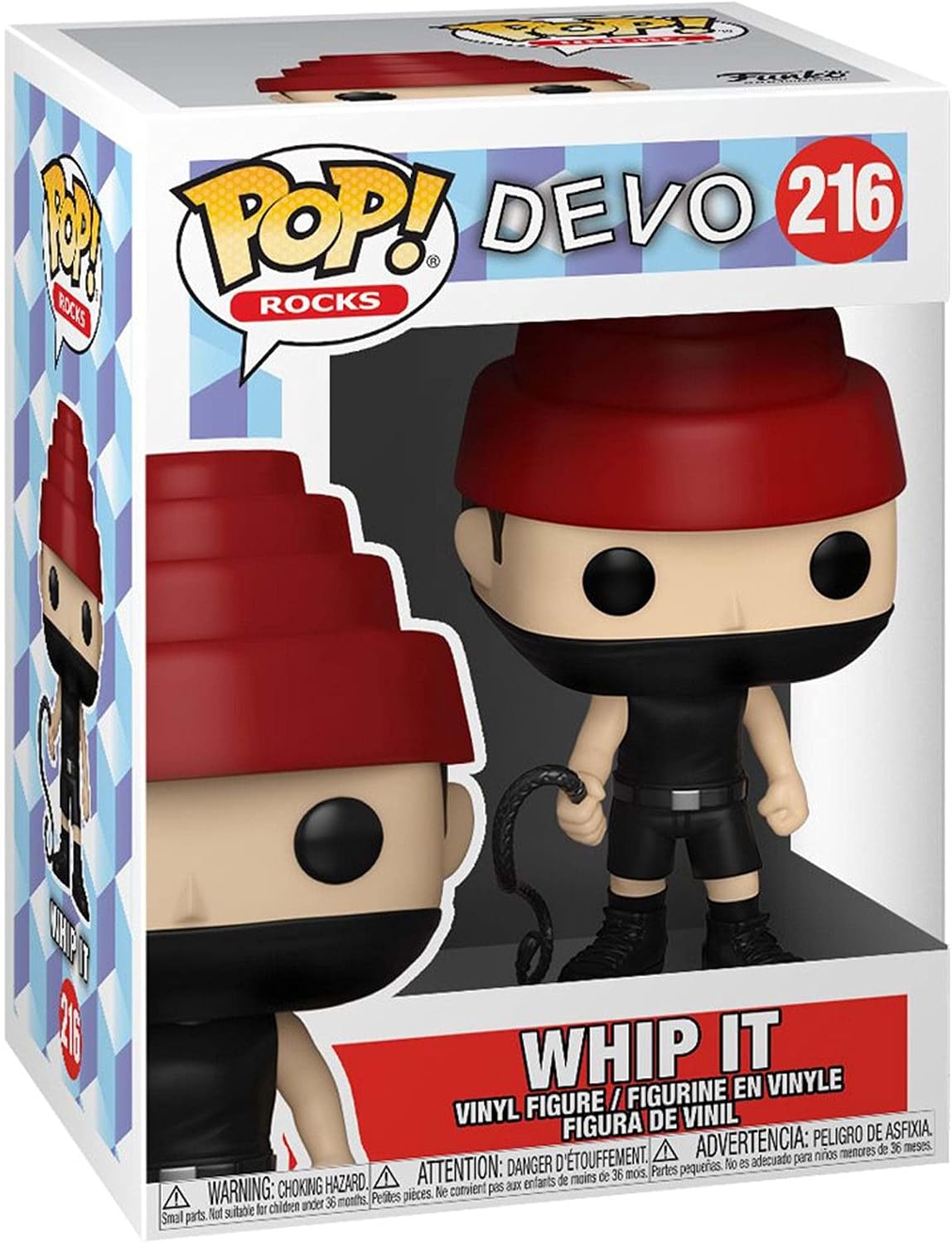 Funko Pop! Devo : Whip It #216 With Soft Protector Case