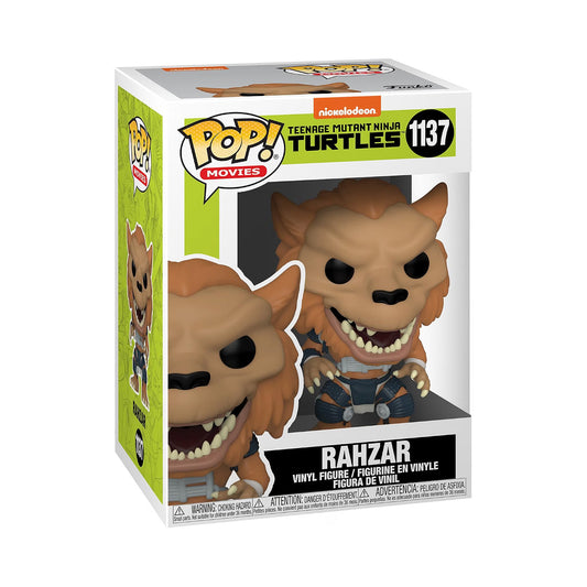 Funko Pop! Movies : Teenage Mutant Ninja Turtles : Rahzar #1137 With Soft Protector Case