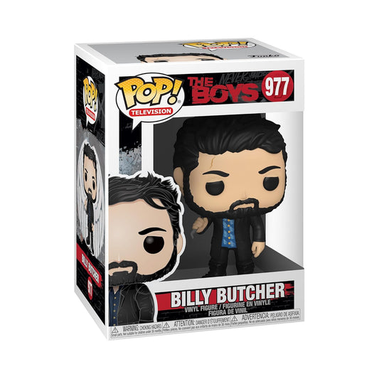 Funko Pop! Television : The Boys : Billy Butcher #977 With Soft Protector Case