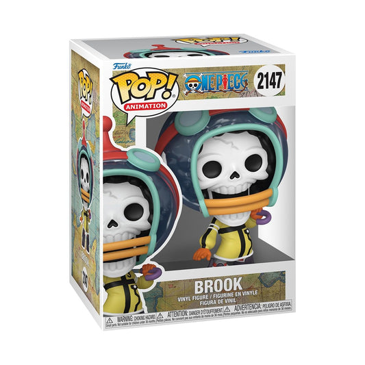 Funko Pop! Animation: One Piece : Brook #2147 With Soft Protector Case