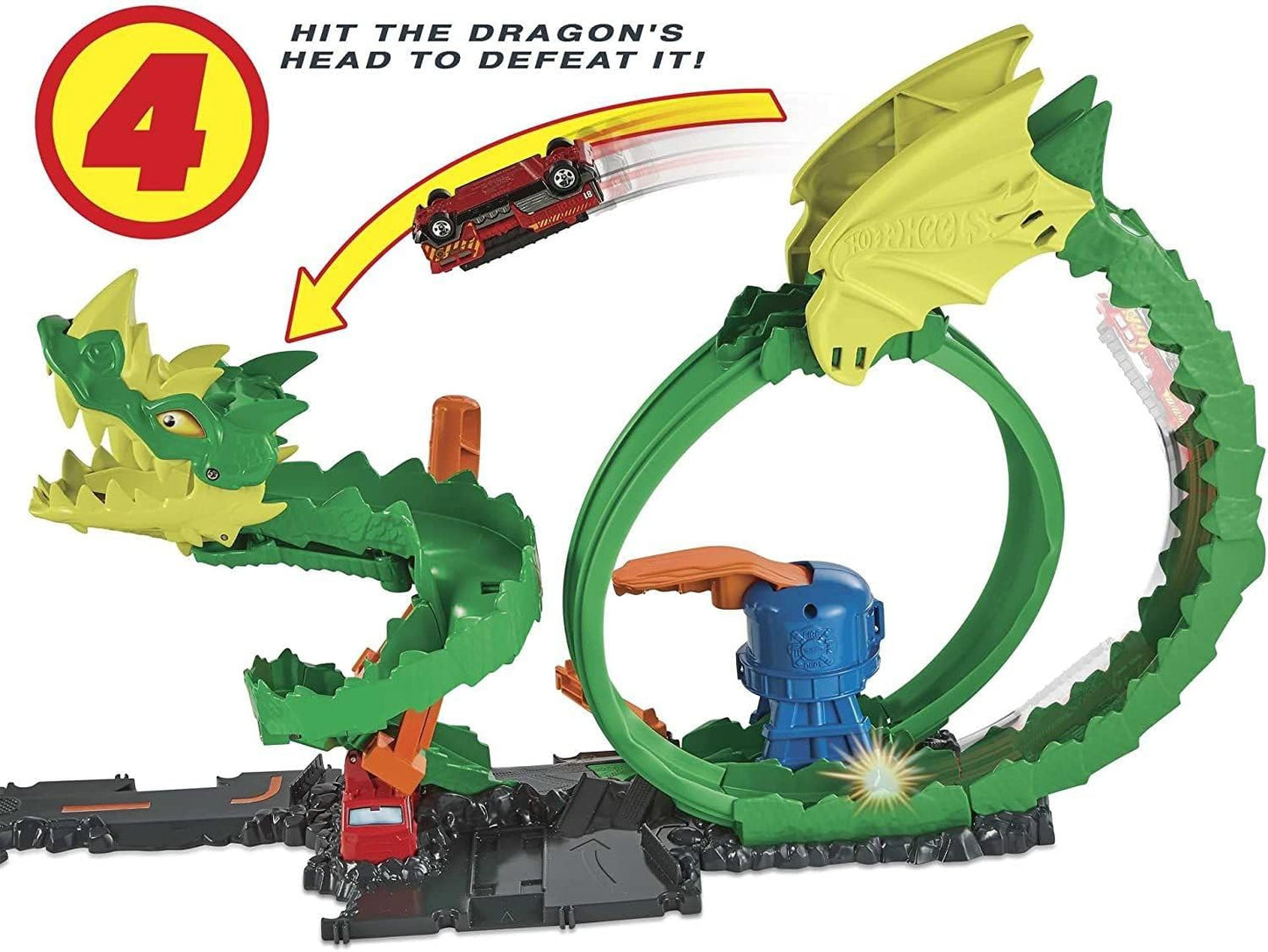 Hot Wheels Dragon Drive Firefight Track Set