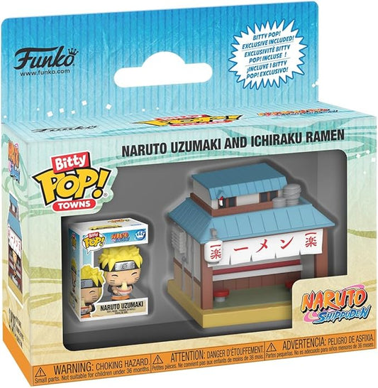 Funko Bitty Pop! Towns : Naruto Uzumaki And Ichiraku Ramen