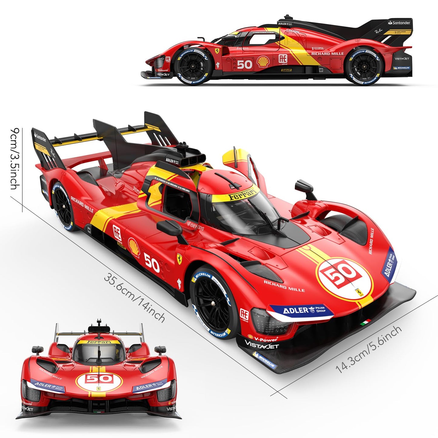 Rastar 1:14 Ferrari 499P R/C Car