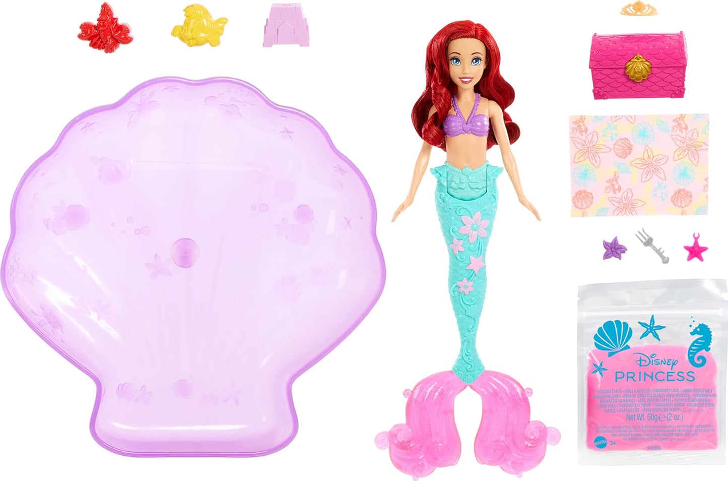 Disney Princess Sand & Swim Ariel Fashion Doll