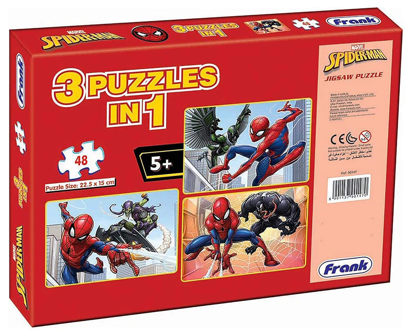 Frank Spider Man Jigsaw Puzzle for 5+ Years