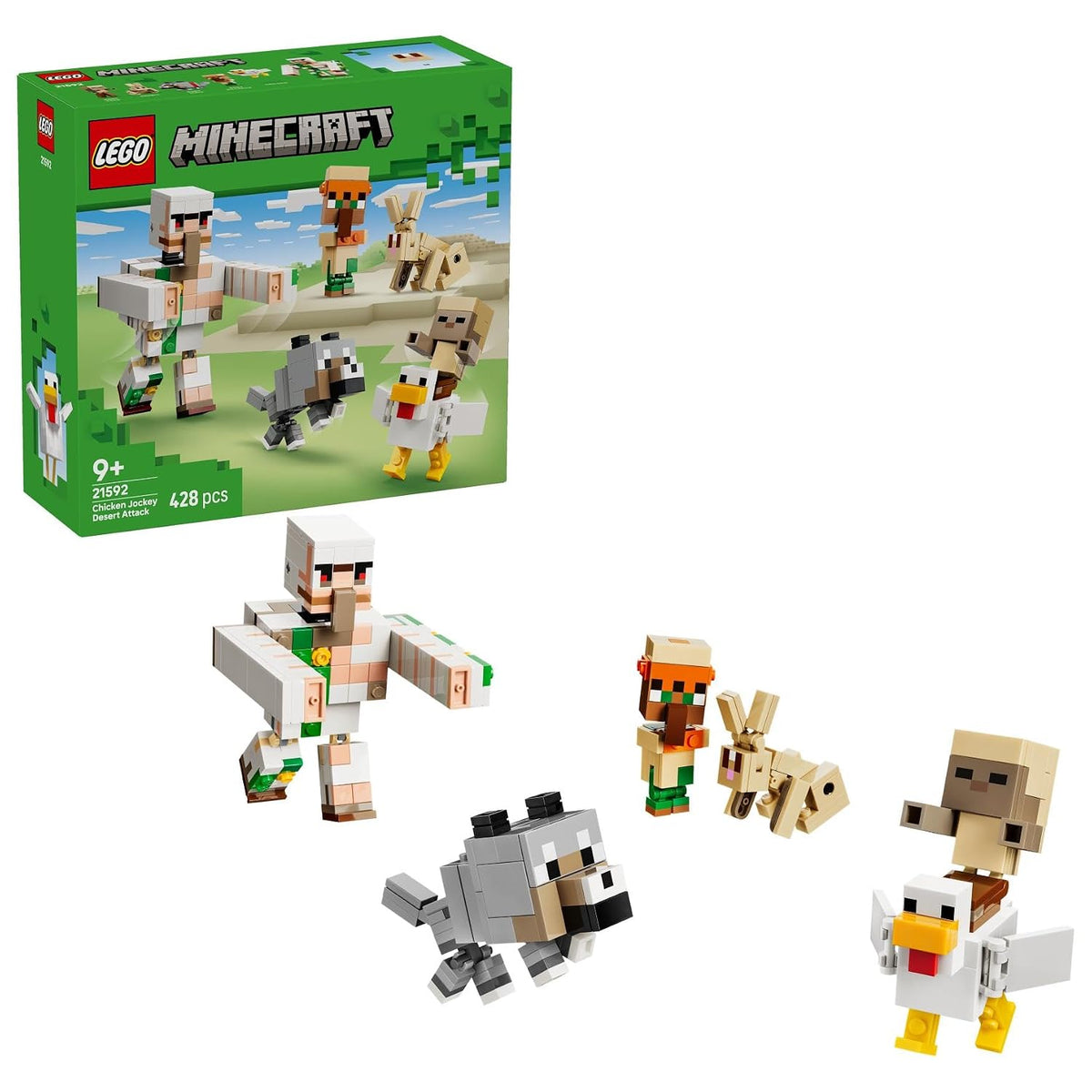 Lego Minecraft Chicken Jockey Desert Attack #21592